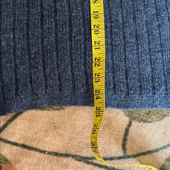 Vintage Fair Isle Sweater Women’s Small Blue Snowflake Adele Knitwear USA 90s - Picture 9 of 9